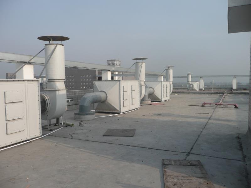 云南冶金研究院測試中心廢氣處理系統(tǒng)